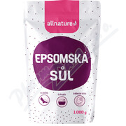 Allnature Epsomská sůl 1000g _AL4-EU