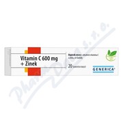 Witamina C 600 mg + cynk eff.tbl.20 Generica