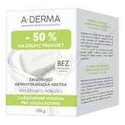 A-DERMA Zklidňující dermatologická kostka DUO 100g