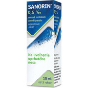 Sanorin 0.5mg/ml spray do nosa 1x10ml