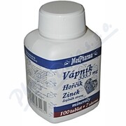 MedPharma Wapno+Magnez+Cynk tbl.107