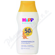 HiPP BabySANFT opalovací mléko SPF50+ 200ml _EKE-D