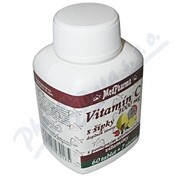 MedPharma Witamina C 1000mg z dziką różą tbl.67 przedł.dział.
