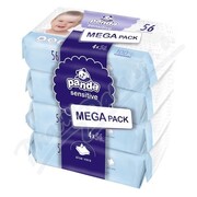 Panda vlhčené ubrousky sensitive 4x56ks _TZM-PL