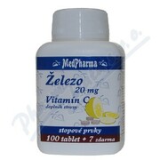 MedPharma Żelazo 20mg+wit.C tbl.107