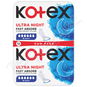 KOTEX Ultra Night vložky Duo pack 12ks _KCK-CZ
