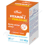 VITAR Witamina C 300 mg+rokitnik+cynk saszetki 20x2g