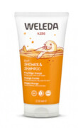WELEDA Żel pod prysznic i szampon dla dzieci Happy Help 2 w 1 150 ml WLD-CH