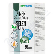 Edenpharma Zinek Selen forte tbl.60 _BEV-SK