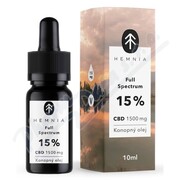 Hemnia CBD Konopný olej 15% 1500mg 10ml _HE4-EU