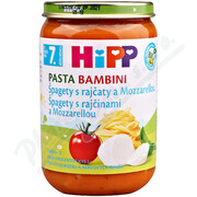 HiPP JUNIOR BIO Pomidory spaghetti i mozza.220g