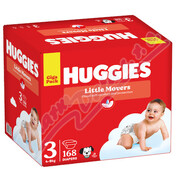 HUGGIES Little Movers 3 4-9kg 168ks box _KCK-CZ