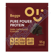 Beggs Pure Power Protein Dark Chocolate 55g