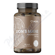 MOVit Lions mane 50% polysacharidů 500mg cps.90 _MI7-CZ
