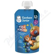 Gerber Junior Veselá borůvka kapsička 110g 12m+ _NSL-E