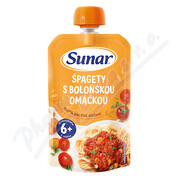 Sunar Kapsička Špagety boloňská omáčka 6m+ 120g