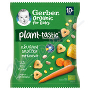 Gerber Křupavá srdíčka mrkvová BIO 28g 10m+
