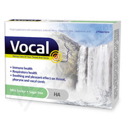 Vocal HA Pastilky bez cukru s příchutí Máty 24ks