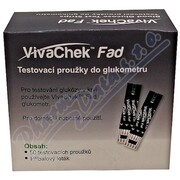 VivaChek Fad proužky do glukometru 50ks _VHB-CLR