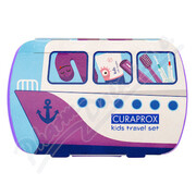 CURAPROX Kids Travel set cestovní sada fialová _CUA-CH