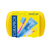 CURAPROX Travel set żółty _CUA-CH