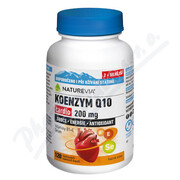 NatureVia Koenzym Q10 cardio 200mg cps.120