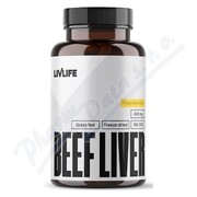 LIVLIFE Beef Liver 400mg cps.180
