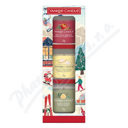 Yankee Candle dárková sada 3 vonných svíček