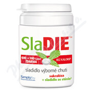 SlaDIE sladidlo 600+100 tablet ZDARMA _SIM-CZ