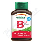 JAMIESON Witamina B12 metylokobalamina 250mcg tbl.100