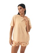 Piżama damska Naranja 42684 niebieska Brak