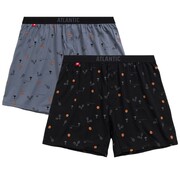 Bokserki 052 2-pak cza/nie ATLANTIC