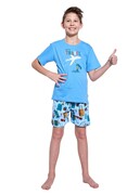 Piżama młodzieżowa Travel3 790/121 Cornette