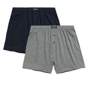 Bokserki 061 2-pak gra/szm ATLANTIC