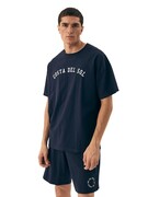 Piżama męska Sol 42605 granat Brak