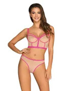 Top i figi Nudelia neon pink Obsessive