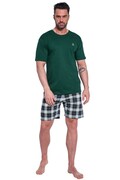 Piżama męska Nature2 326/182 zielona plus Cornette