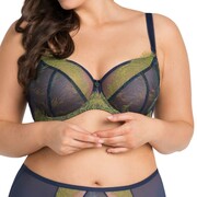 Biustonosz Arianna 798 granatowy Gorsenia
