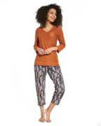 Cornette piżama damska 389/252 Ornament Cornette