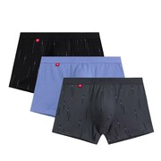 Bokserki 210 3-pak gra/zie/gra ATLANTIC