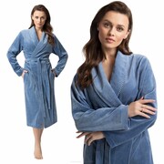 Szlafrok 371 niebieski Luna