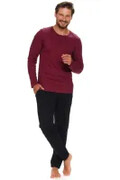 Piżama PMB 5238 sangria plus Doctornap
