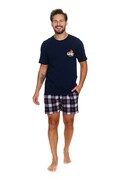 Piżama męska PMB 7201 navy blue Brak