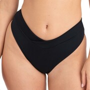 Figi kąpielowe tanga Venus M400 czarne Brak