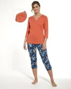 Piżama Claudia 748/317 koralowa Cornette