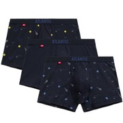 Bokserki 050 3-pak gra/gra/gra ATLANTIC