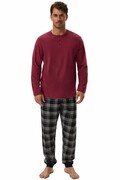 Piżama Honor 41919 maroon Henderson