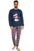Piżama Snowman 115/236 granatowa Cornette