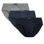 Slipy 181 3-pak gra/nie/szm ATLANTIC