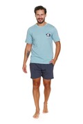 Piżama męska PMB 7232 ice blue Brak